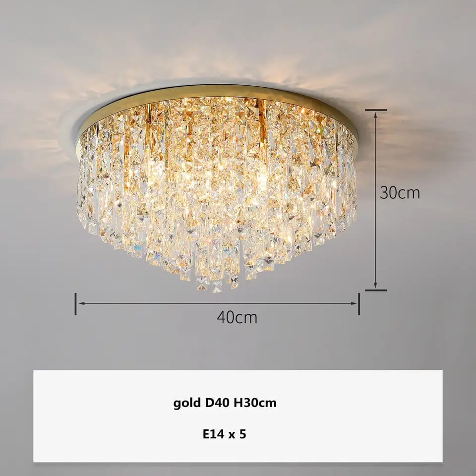 ✨ Lustre en Cristal – Élégance et Brillance Intemporelle