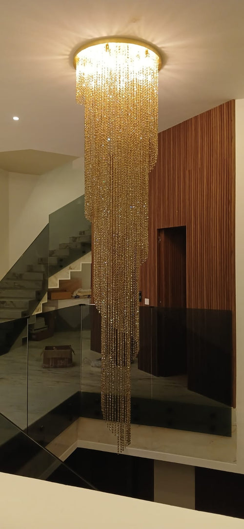 lustre double hauteur